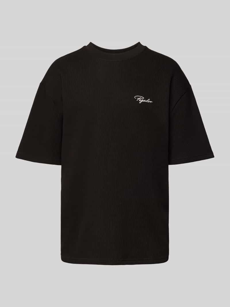 Pegador Oversized T-shirt met labelstitching model 'SIGNAR'