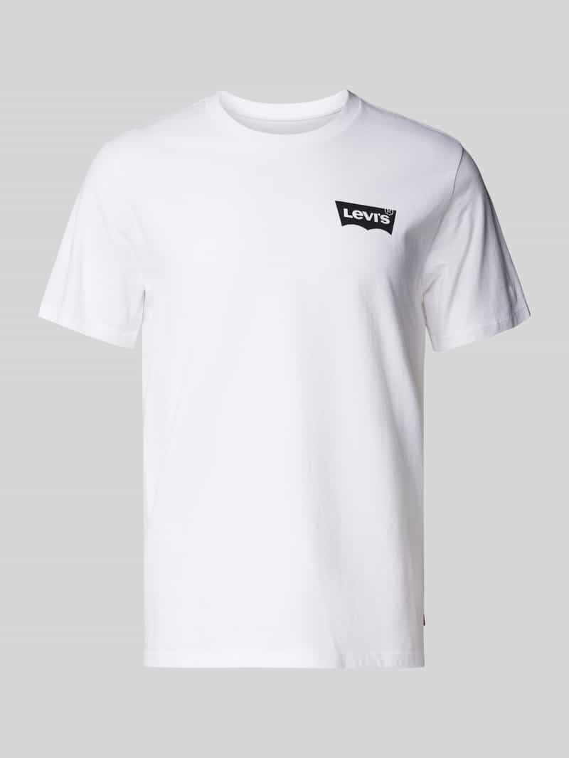 Levi's T-shirt met labelprint model 'COLOR'