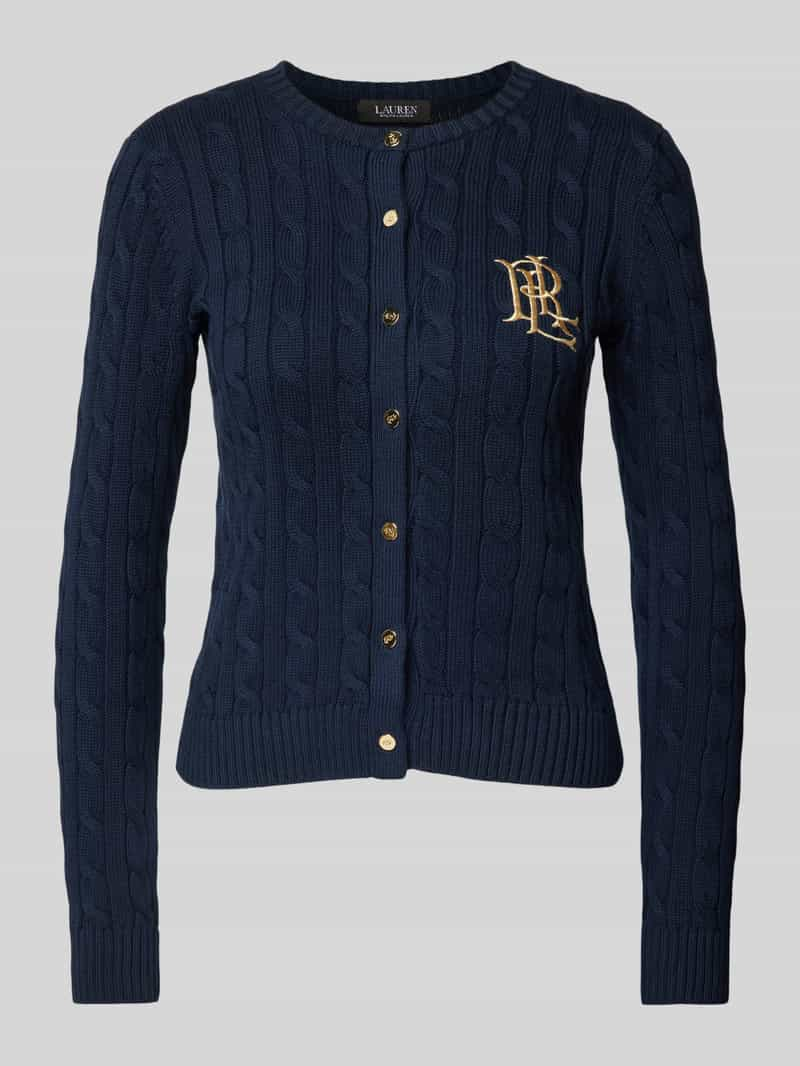 Lauren Ralph Lauren Cardigan met kabelpatroon, model 'RALHAN'