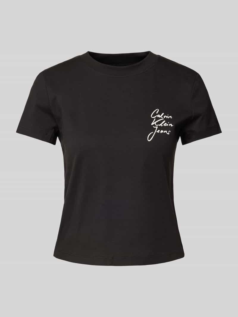 Calvin Klein Jeans T-shirt met labelprint