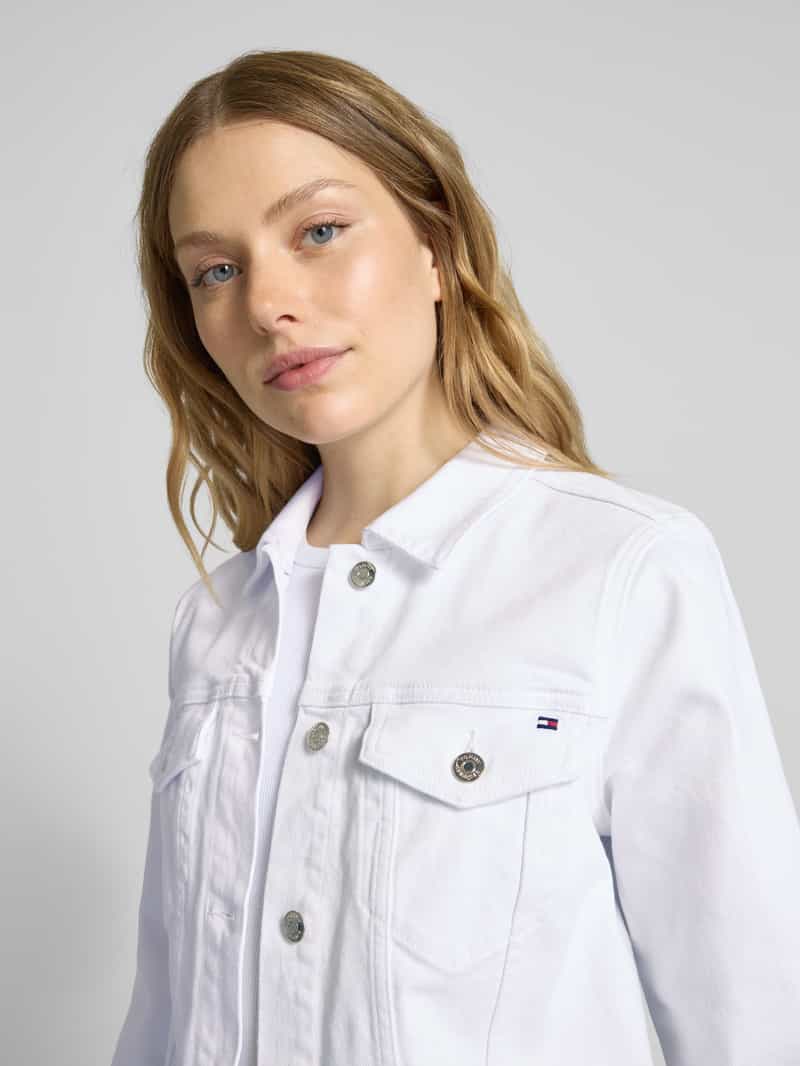 Tommy Hilfiger Jeansjack met logostitching