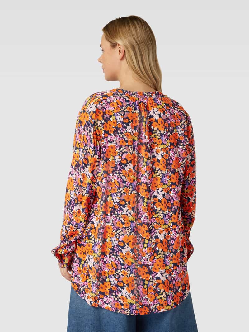 PLUS SIZE blouseshirt met bloemenmotief Esprit Curvy