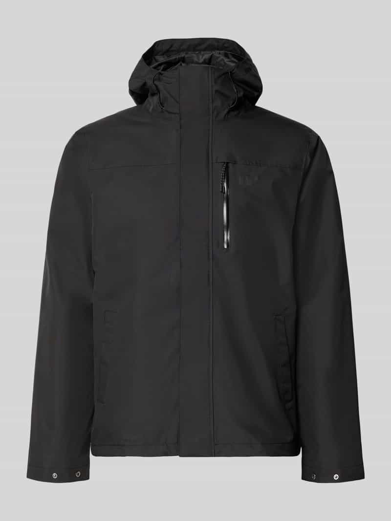 Regular fit jack met logoprint model 'Juell'