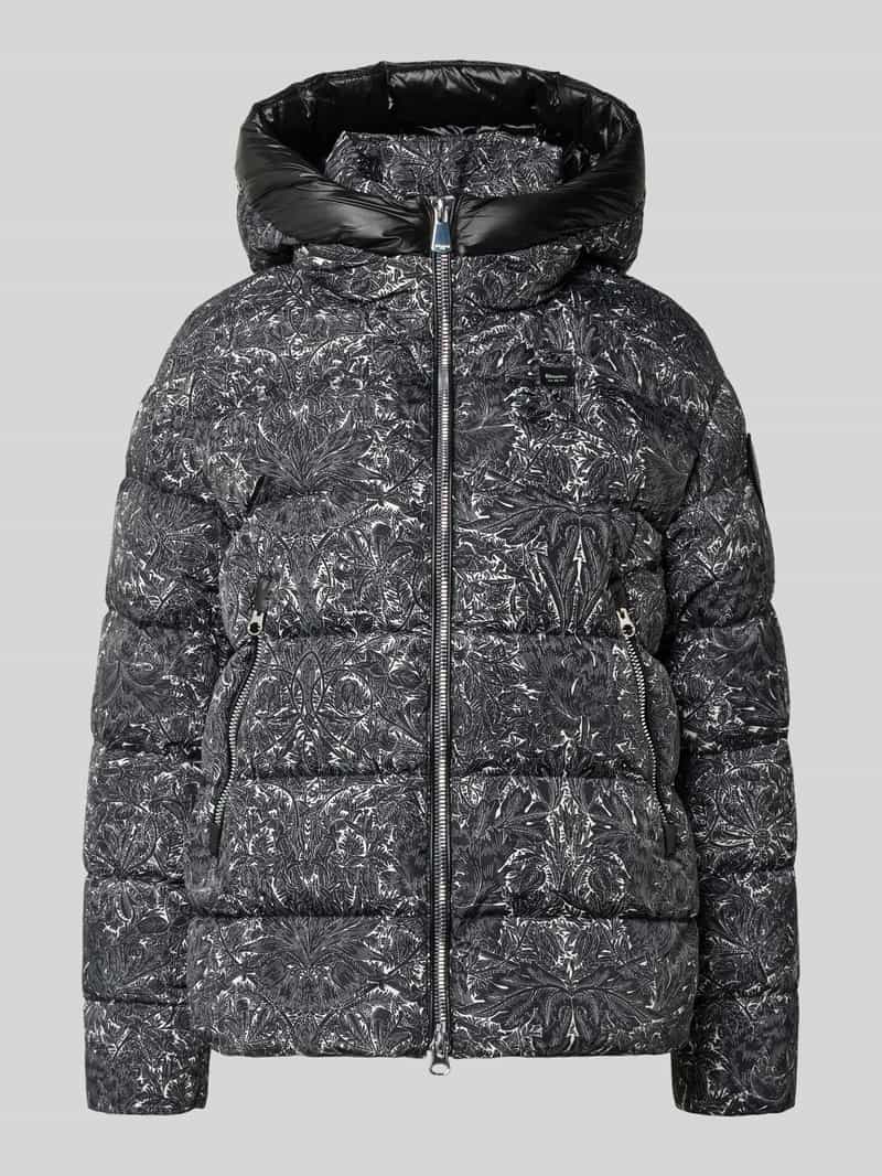 Blauer Usa Donsjack met tweewegritssluiting model 'CARMEL'