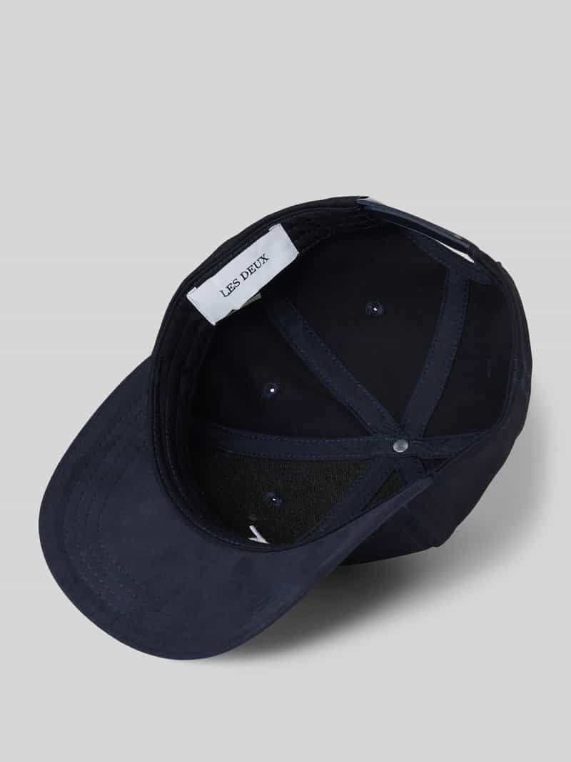 Les Deux Baseballpet met labelstitching