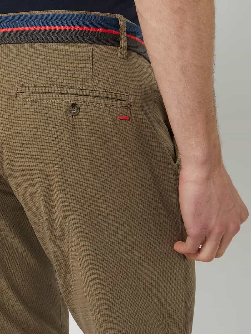Lerros Korte regular fit chino van katoen model 'Craig'