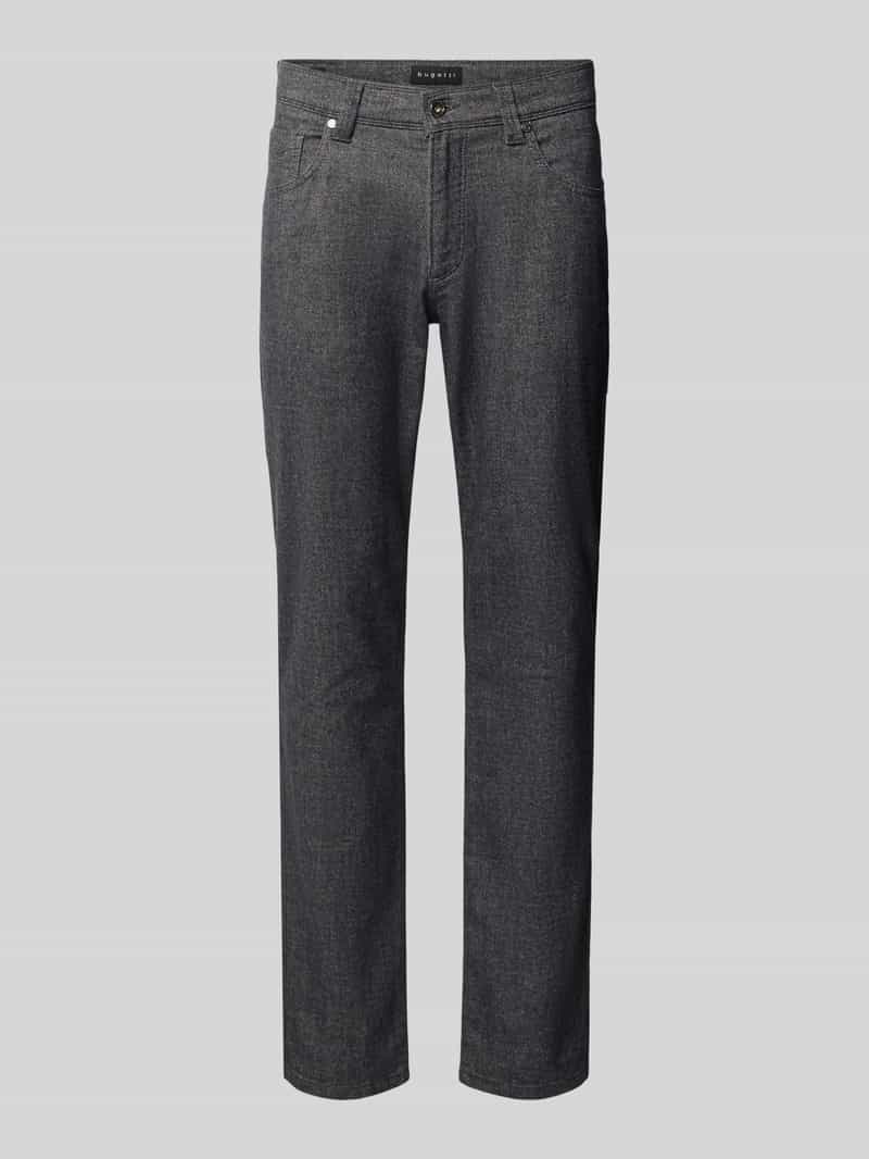Bugatti regular fit broek met steekzakken model 'Cordoba'