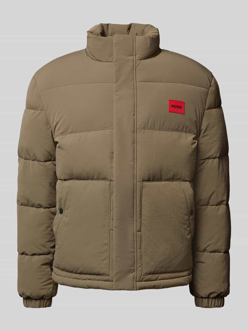 HUGO Regular fit gewatteerd jack met opstaande kraag model 'BALTO2541'