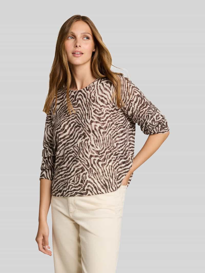 Tom Tailor Denim Regular fit pullover met zachte alpacamix