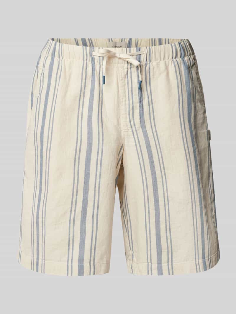 Blend Korte regular fit broek met tunnelkoord model 'MILES'