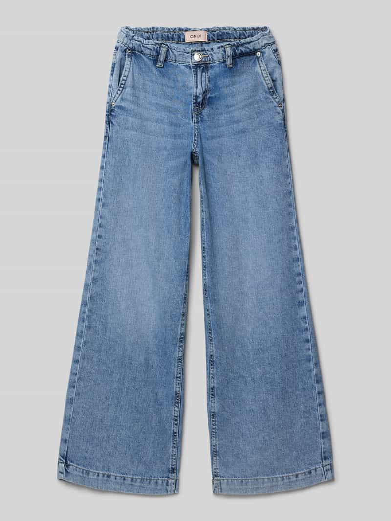 Only Wide leg jeans van zuiver katoen model 'COMET'