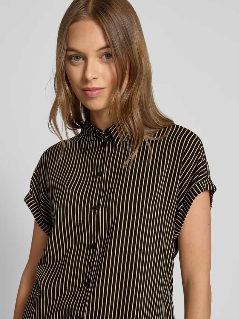Tom Tailor Denim Regular fit overhemdblouse van pure viscose