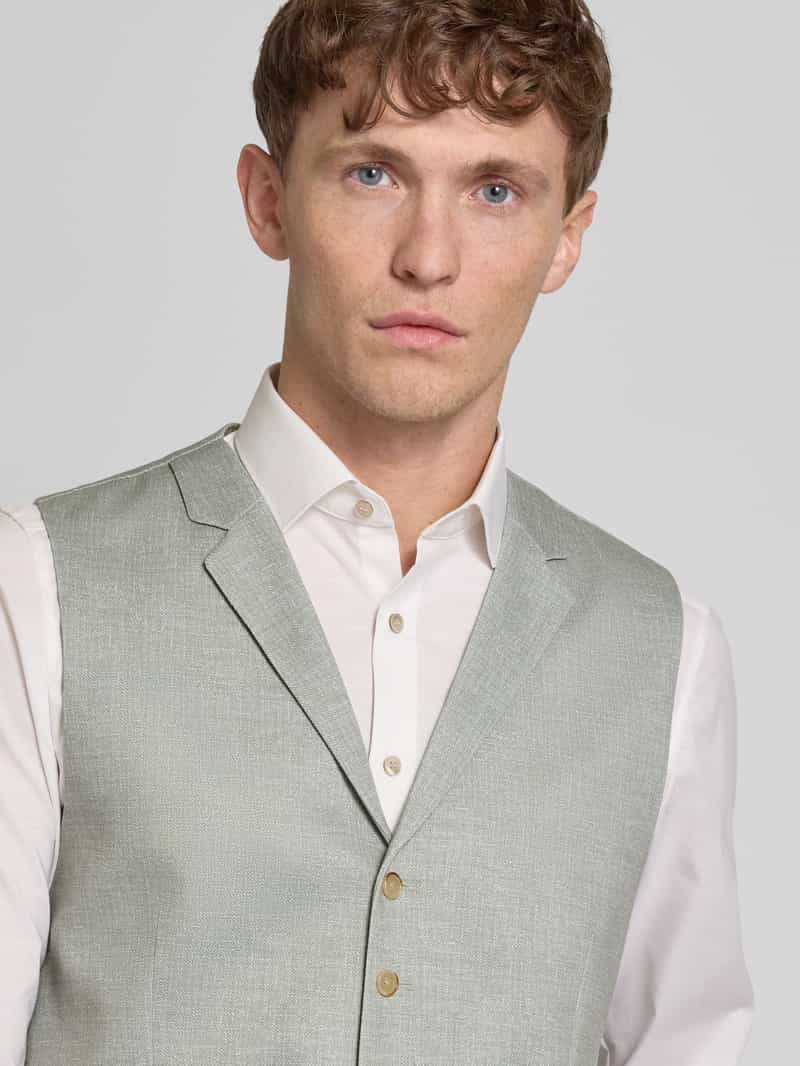 ATELIER TORINO Gilet met reverskraag