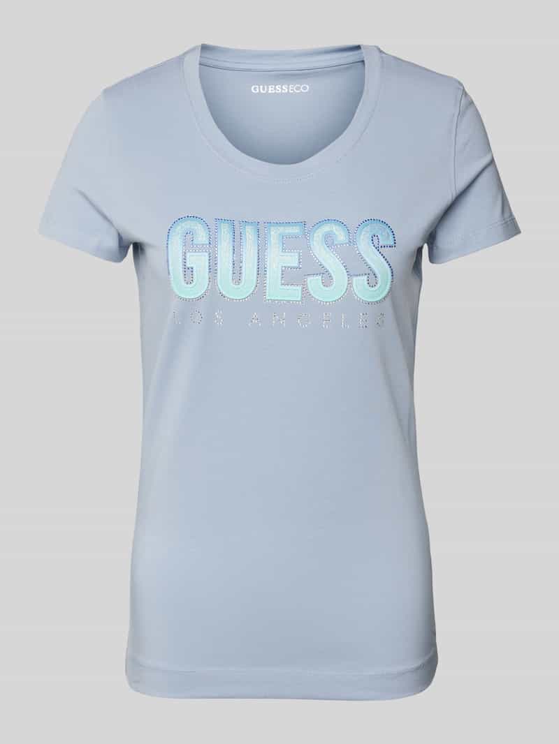 Guess T-shirt met labelprint