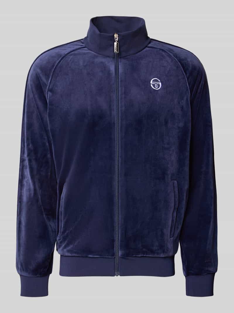 Sergio Tacchini Sweatjack met opstaande kraag model 'SERGIO'