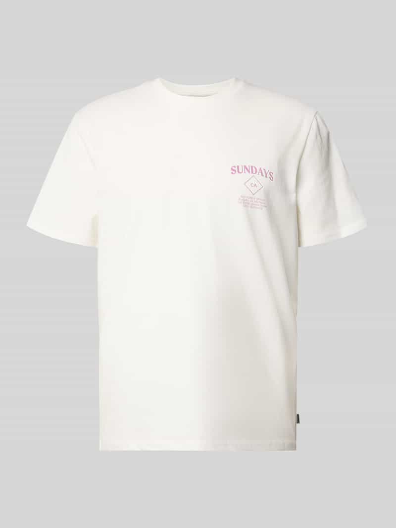 Only & Sons Regular fit T-shirt van puur katoen model 'KYE'