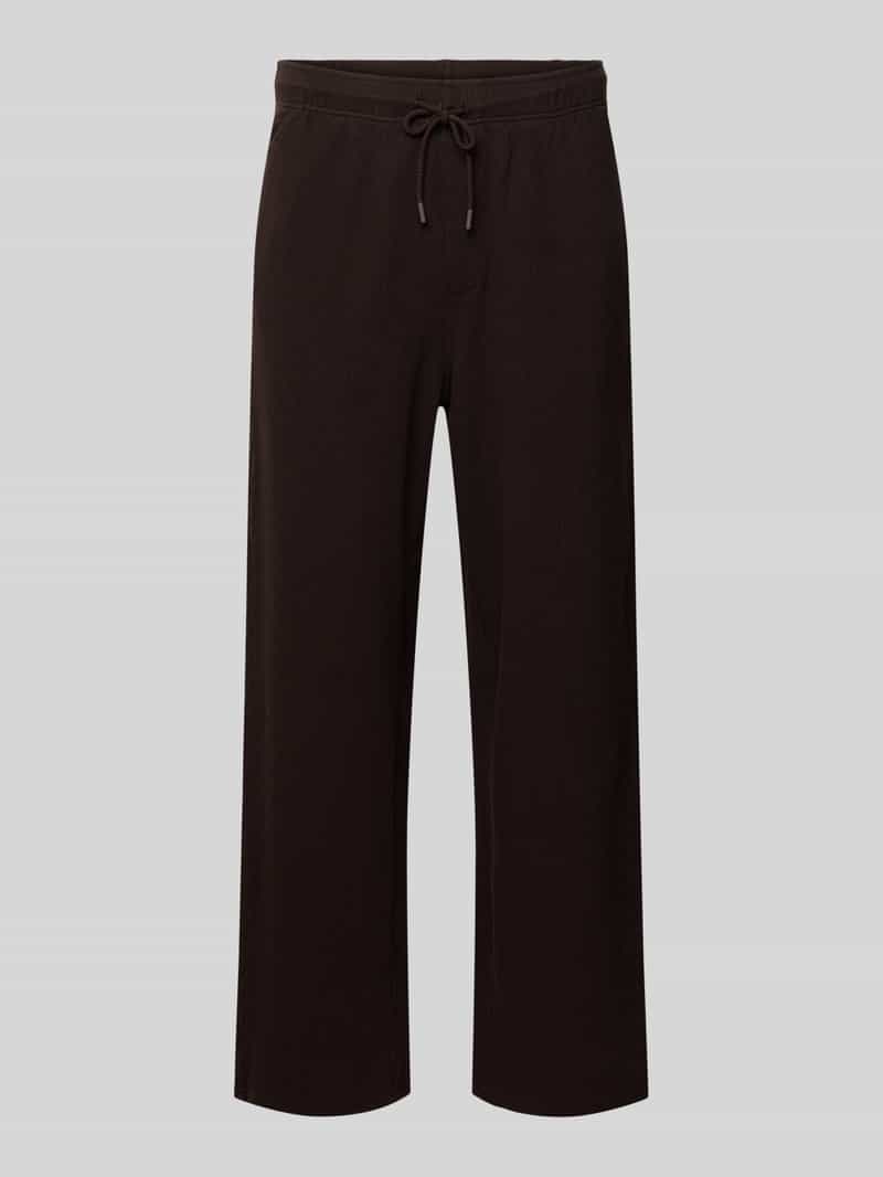 American vintage Sweatbroek met structuurmotief model 'TOFFY'
