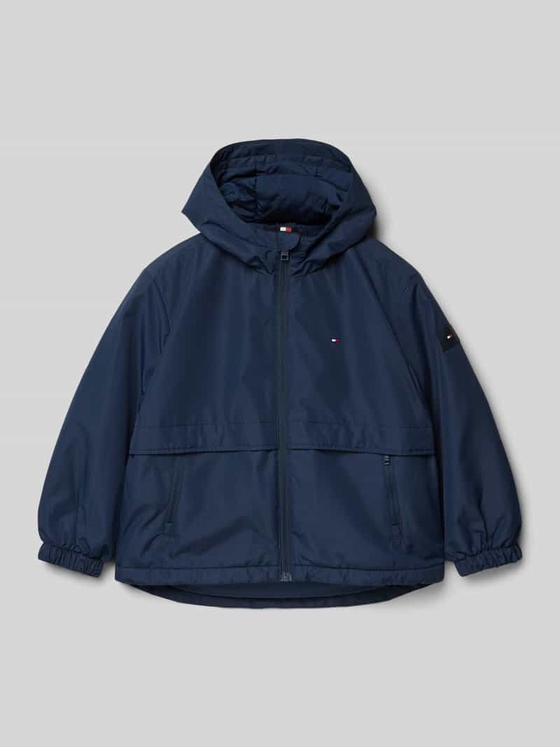 Tommy Hilfiger Kids Jack met opstaande kraag model 'RIBSTOP'