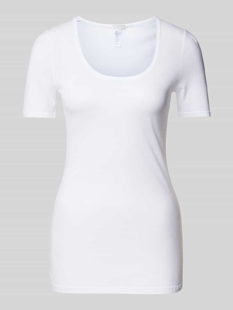 T-shirt met ronde hals