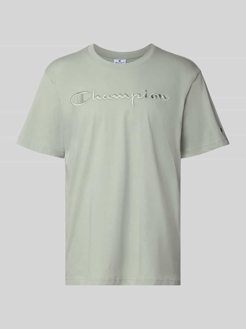 Champion T-shirt met labelstitching model 'ICONS'