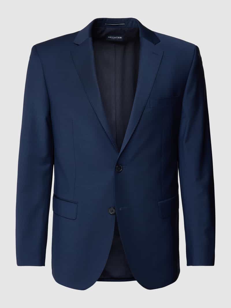 -knoops colbert met paspelzak op de borst HECHTER PARIS