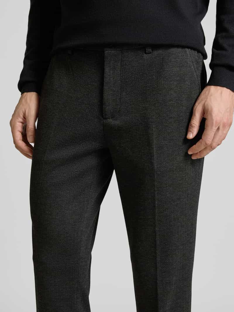 Scotch & Soda Stoffen broek met achterzakken