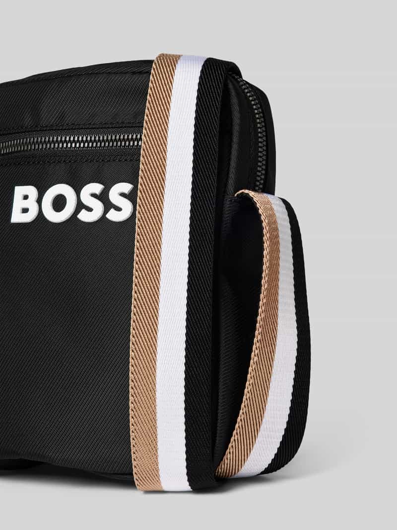 Boss Crossbodytas met labelprint