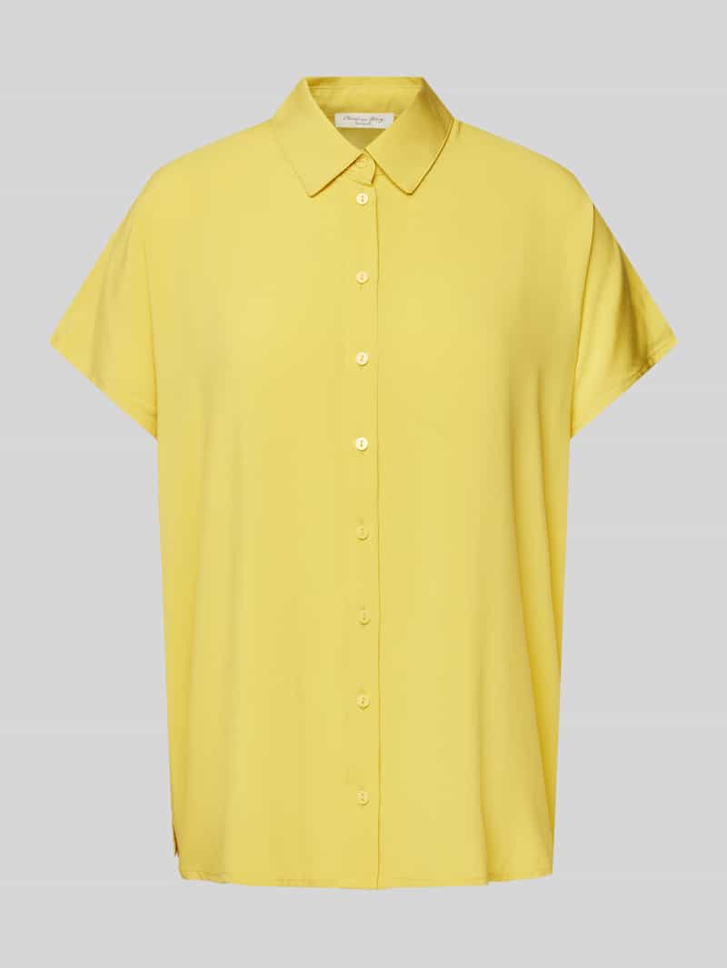 Christian Berg Woman Regular fit overhemdblouse met kapmouwen