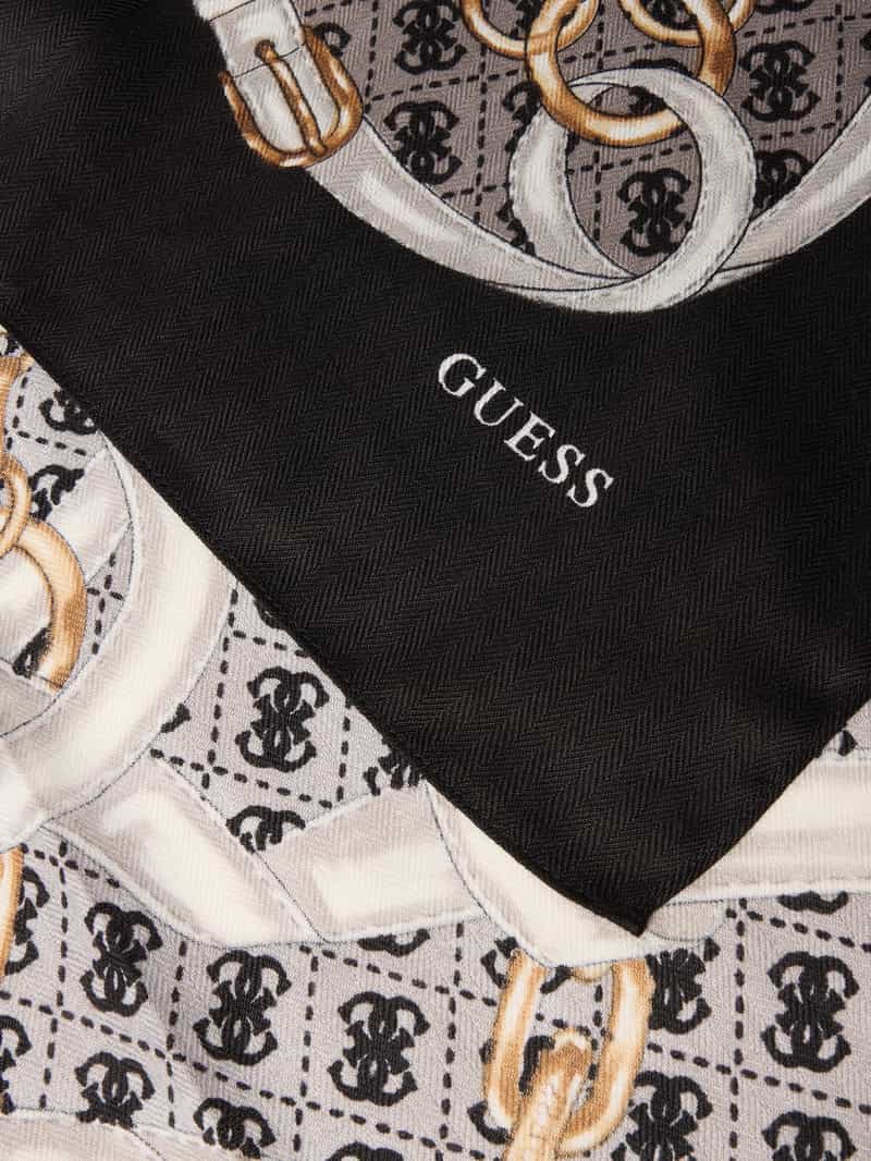 Guess Sjaal met logoprint model 'Noelle'