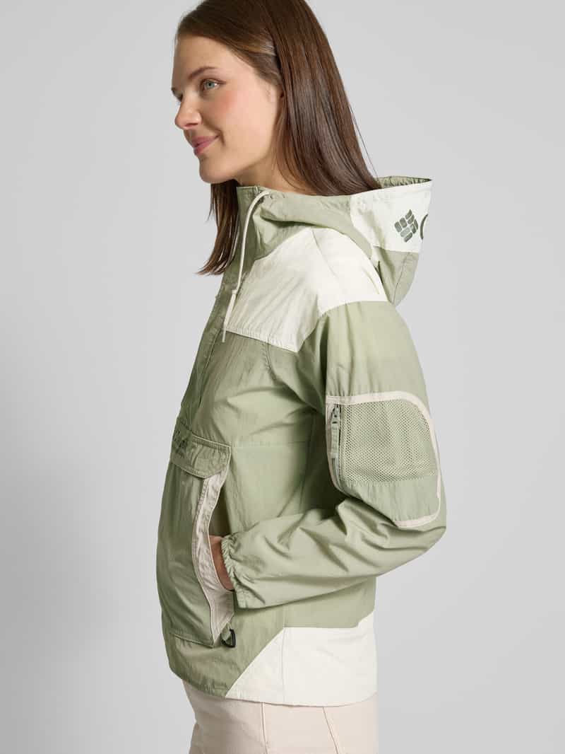 Columbia Windbreaker met labelprint model 'CHALLENGER II'