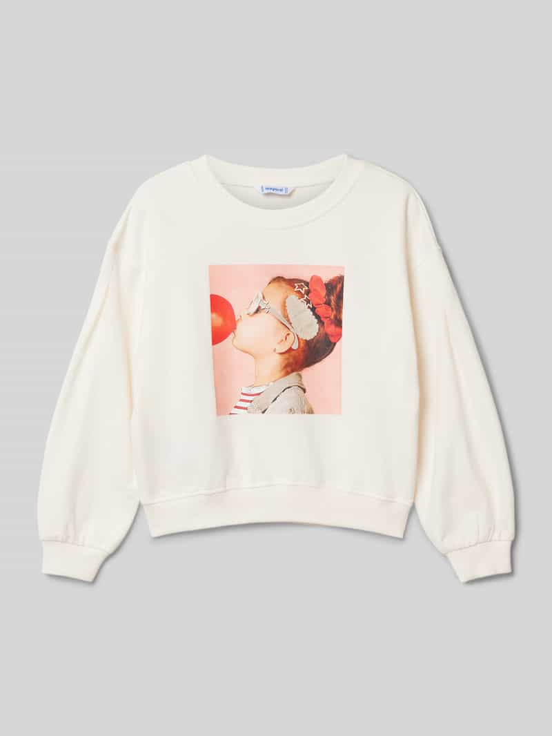Mayoral Sweatshirt met motiefprint