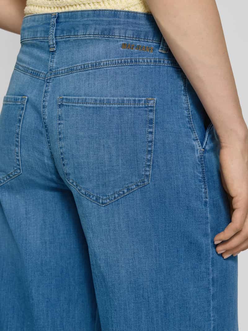MAC Straight leg jeans met tunnelkoord model 'CHarly'