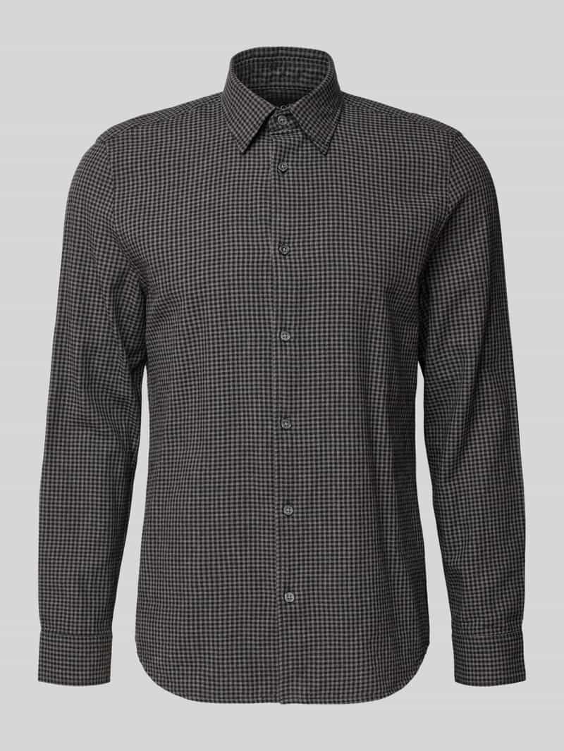 Marc O'Polo Shaped fit vrijetijdsoverhemd van puur katoen