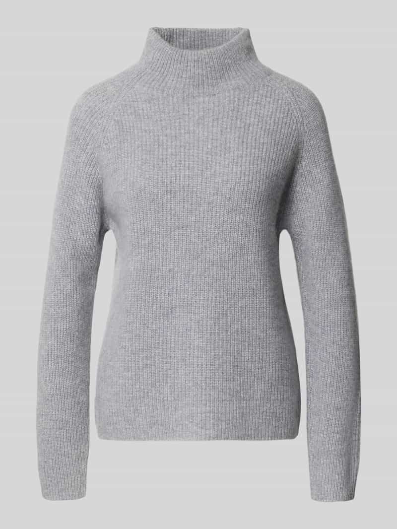 FYNCH-HATTON Gebreide pullover van kasjmier met opstaande kraag