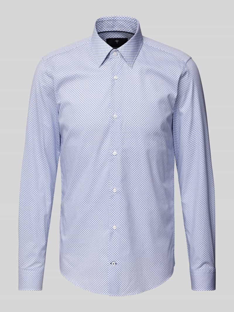 JOOP! Collection Slim fit zakelijk overhemd met kentkraag model 'Pierce'