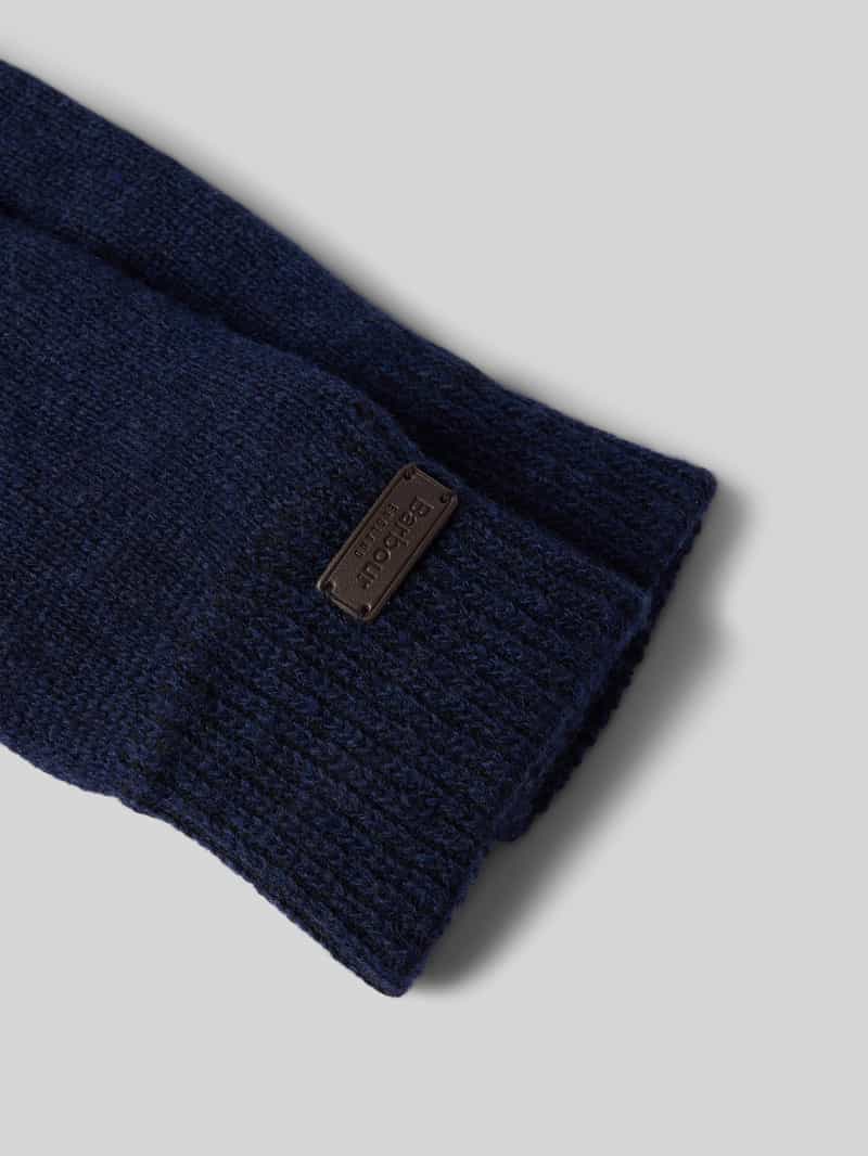 Barbour Gebreide handschoenen van wolmix model 'CARLTON'