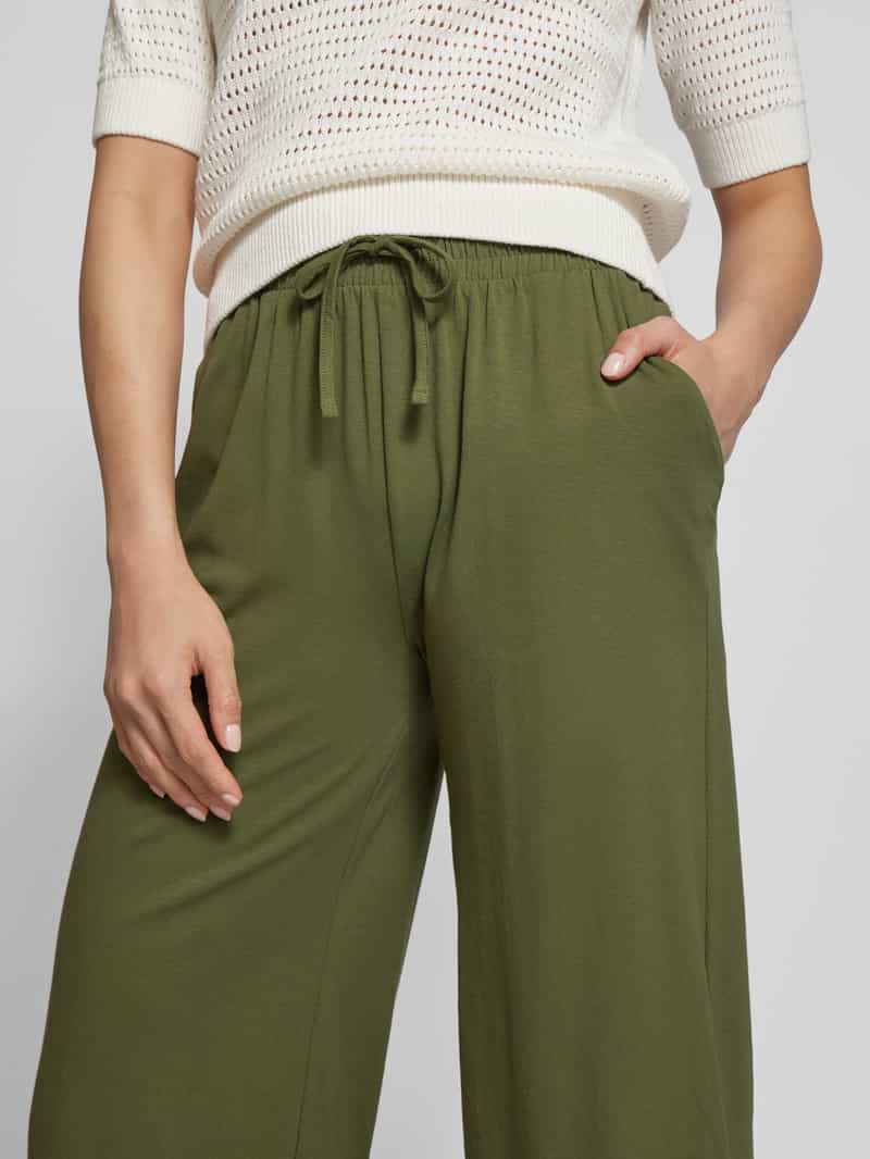 b.Young Regular fit stoffen broek met tunnelkoord model 'Pandinna'