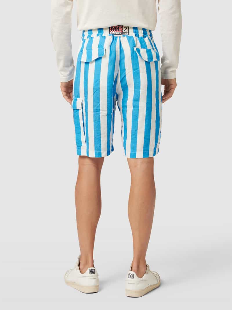 Bermuda van linnen, model 'MARSEILLE' MC2 Saint Barth