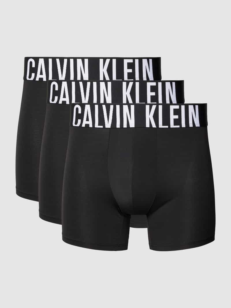 Calvin Klein Underwear Boxershort met elastische logoband in een set van 3 stuks