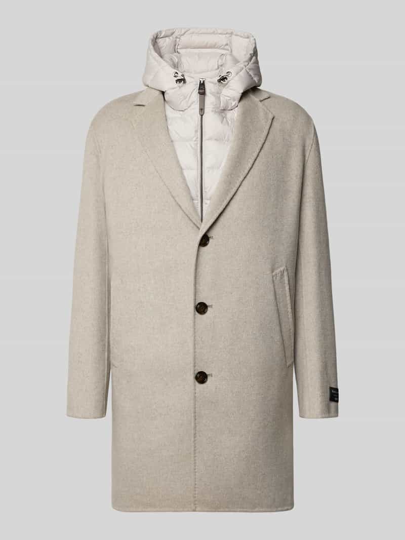 JOOP! COLLECTION Regular fit lange jas van wolmix met kasjmier-aandeel model 'Daviot'