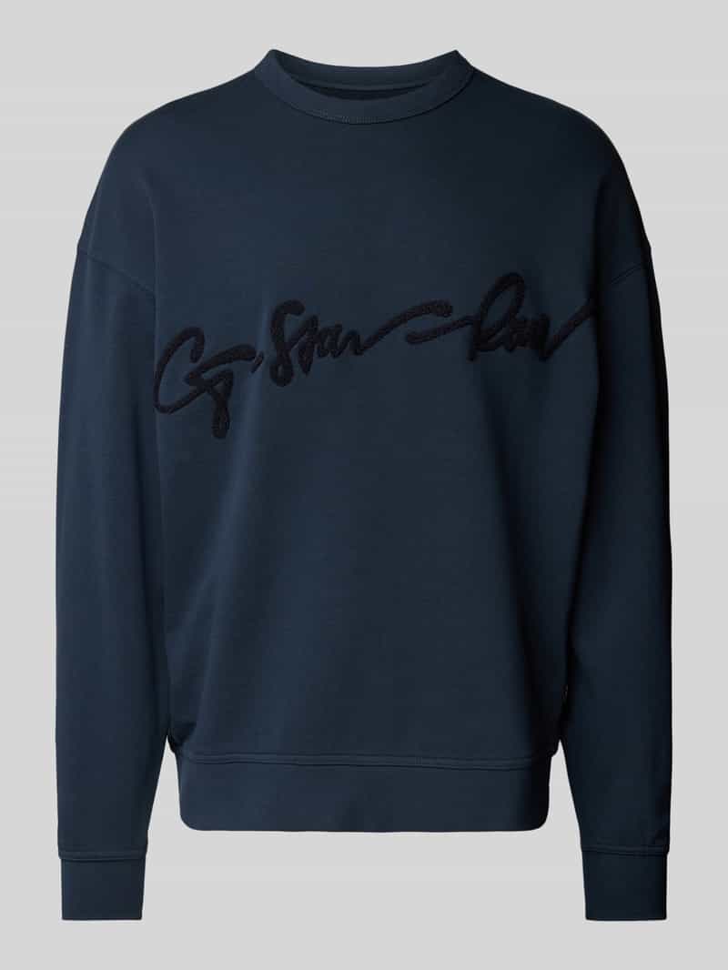 G-Star Raw Sweatshirt met labelstitching