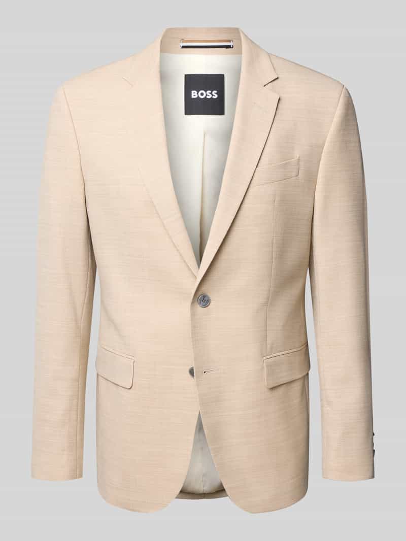 Boss Regular fit colbert met scheerwol model 'JASPER'