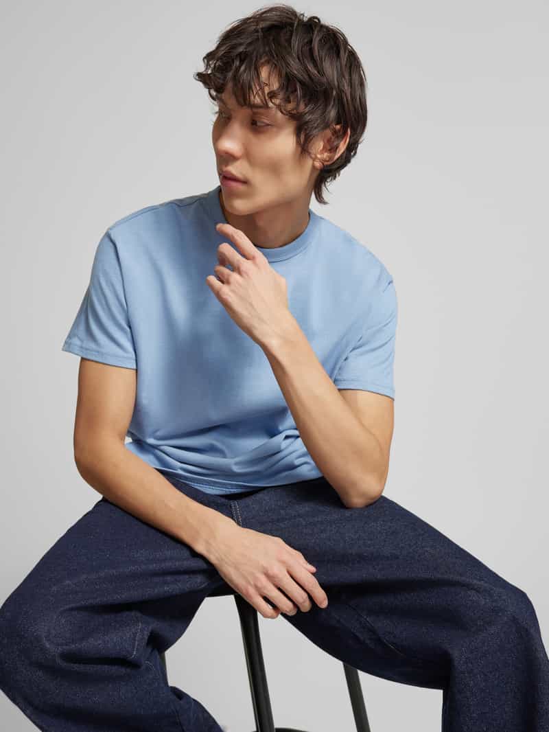 Tommy Jeans T-shirt met labelstitching