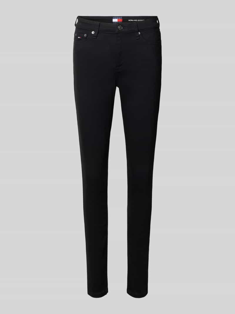 Tommy Jeans skinny fit jeans van katoenmix model 'NORA'