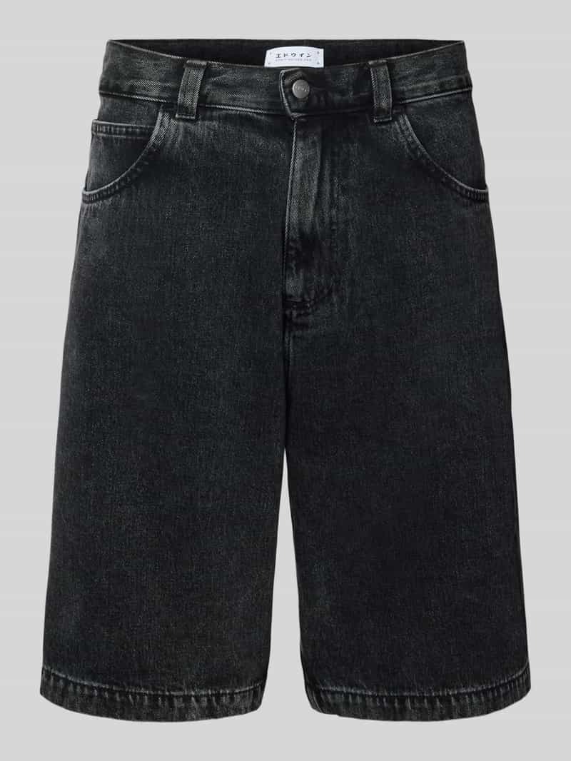 Edwin Flared korte jeans in 5-pocketmodel model 'WORKER'
