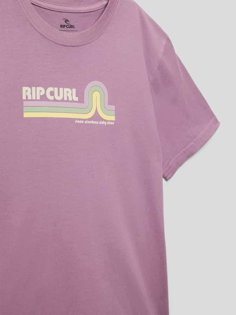 Rip Curl T-shirt met labelprint