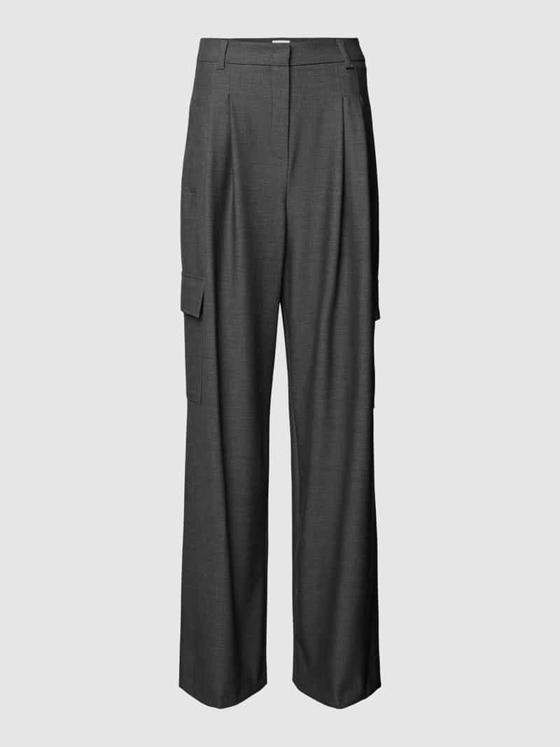 SEDUCTIVE Oversized stoffen broek met opgestikte zakken model 'FRANKIE'