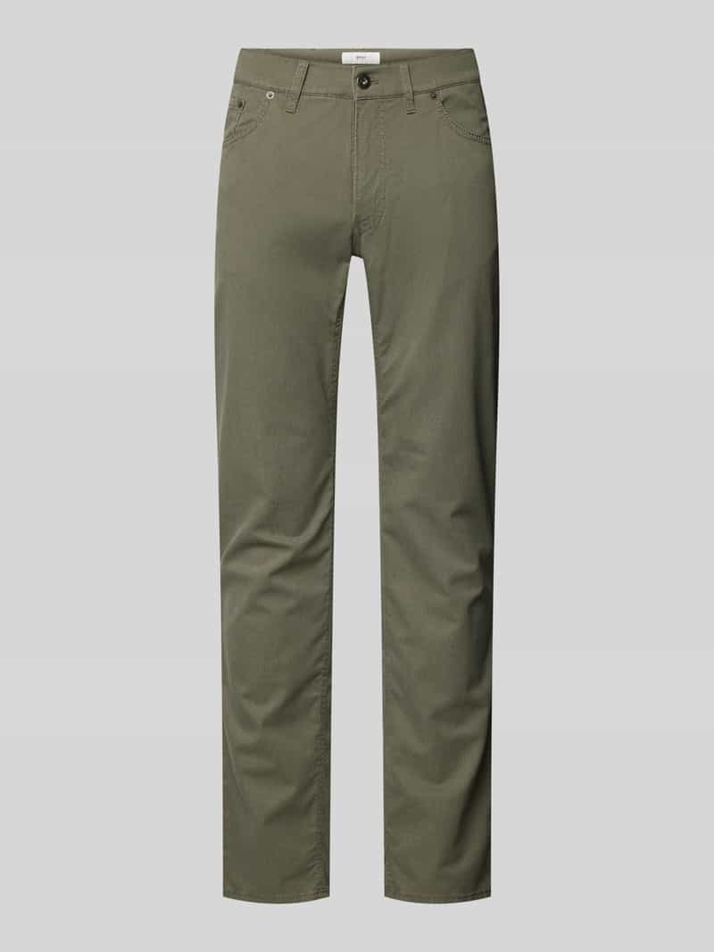 BRAX Regular fit broek in 5-pocketmodel, model 'CHUCK'