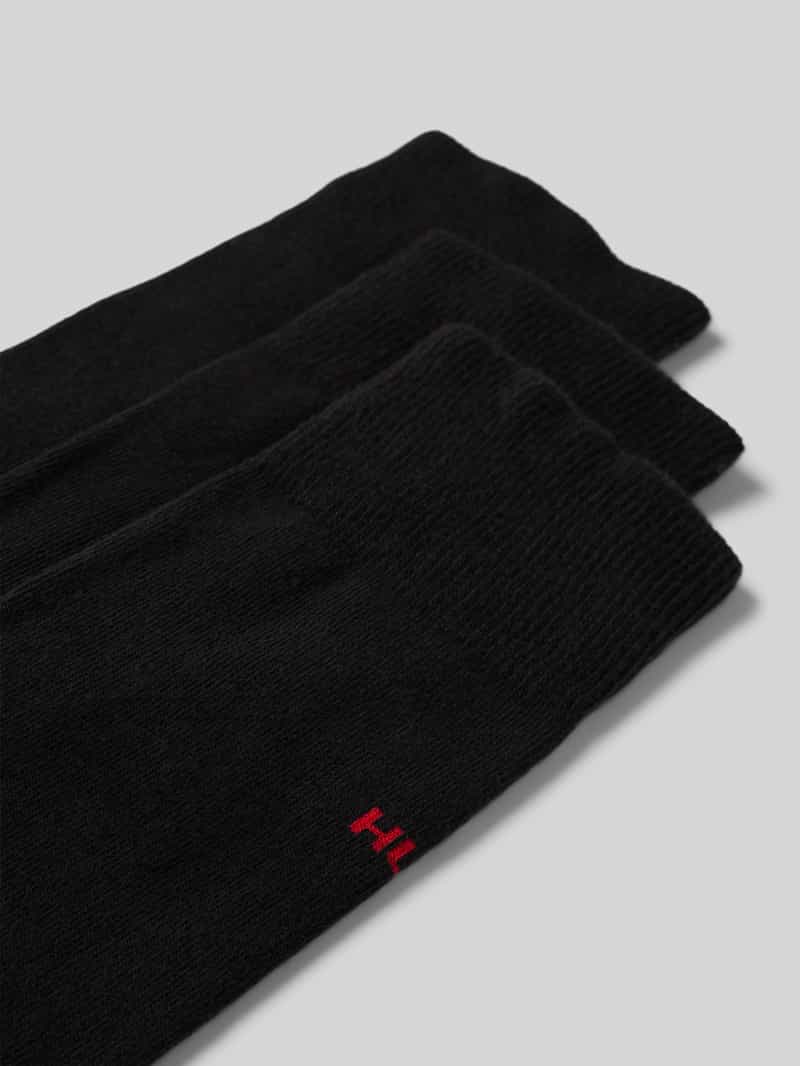 HUGO Sokken met labelstitching in een set van 3 paar