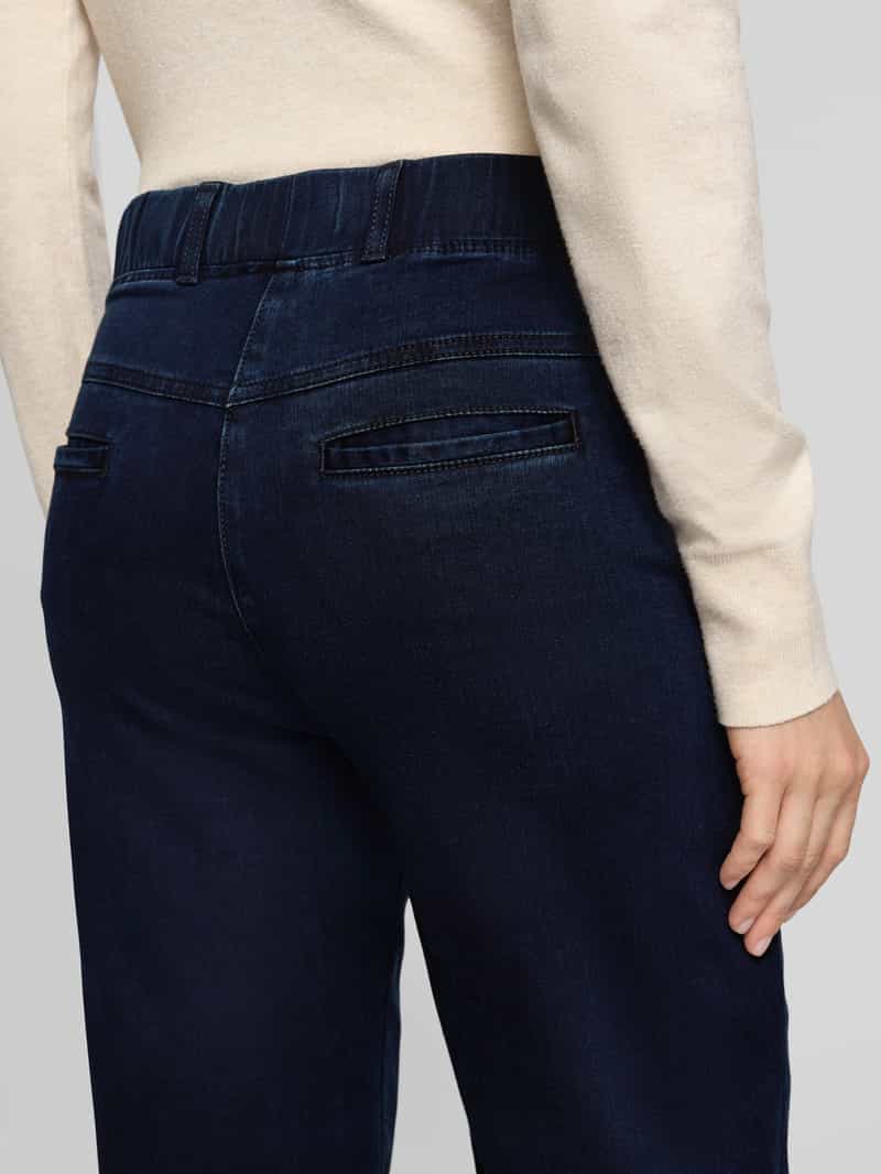 Raphaela By Brax Flared jeans met elastische band model 'Pam'